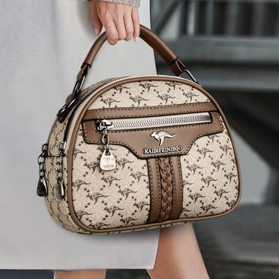 Umhängetasche Damen Modische Bedruckte Kleine Quadratische Tasche Damen Einzelschultertasche