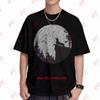 Dachshund Full Moon Wiener Dog Lovers Short Sleeve Tee 100 Cotton TShirt