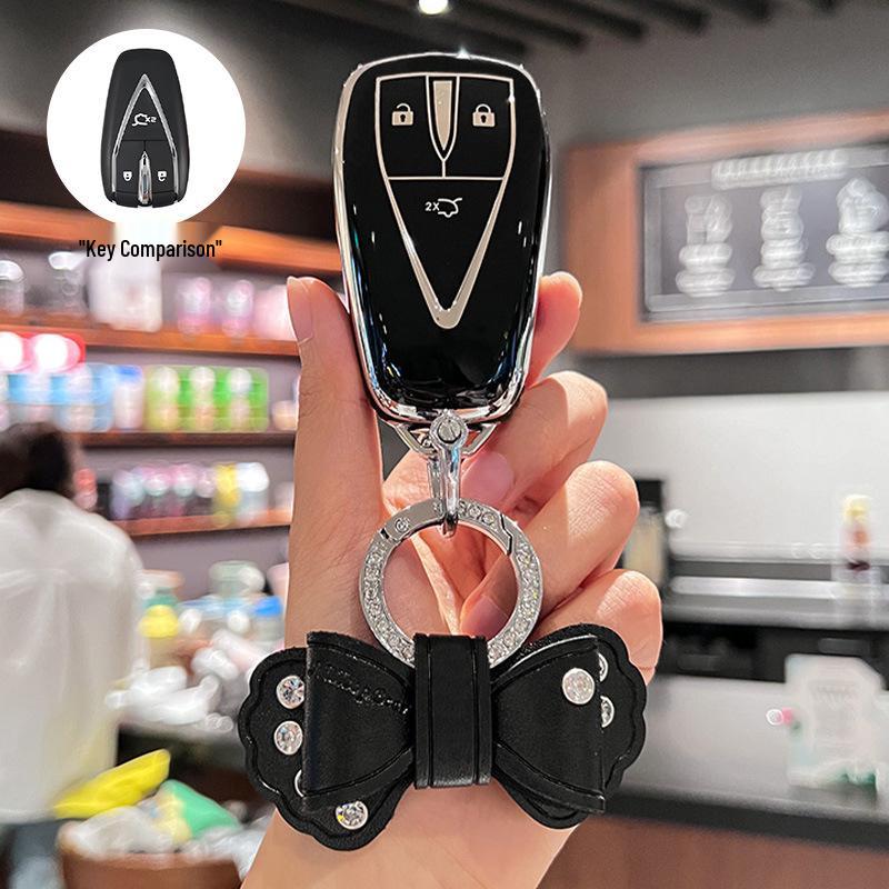 Compatible Changan Key Cover for CS75 Plus, Yidong, CS35, CS55, X5, and Oushang X7