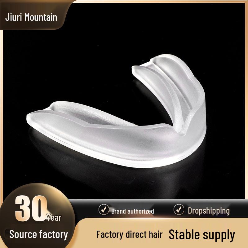 

Капа Jiuri Mountain EVA для защиты верхних зубов в баскетболе и боксе Single Layer Mouthguard