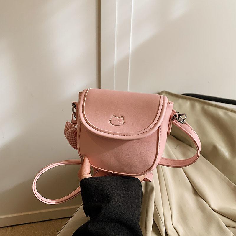 Chic Mini Saddle Bag For All Genders With Lightweight Pu Material In Trendy Colors