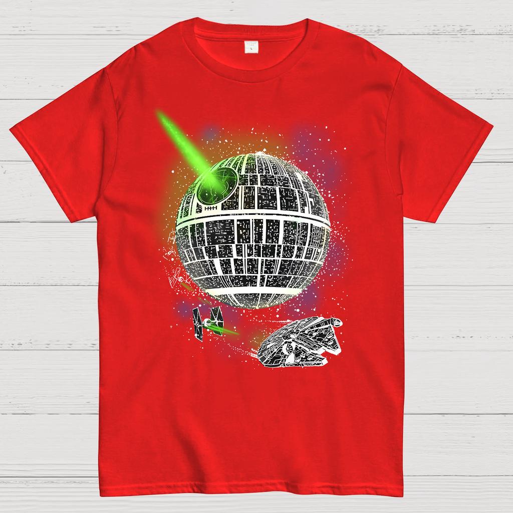 Dark Side Of The Glow! Unisex 100% Cotton Summer Casual Cool Loose T-Shirt