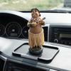 Grass Skirt Doll Dashboard Dancing Hawaiian Dancer Organizer Pad Heat Resistant AntiSlip Mat Strong