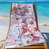 Game Sigewinne Genshin Impact Cute Towel Sports Quick Dry Travel Camping Gear Sandproof Soft Light Large Beach Towel