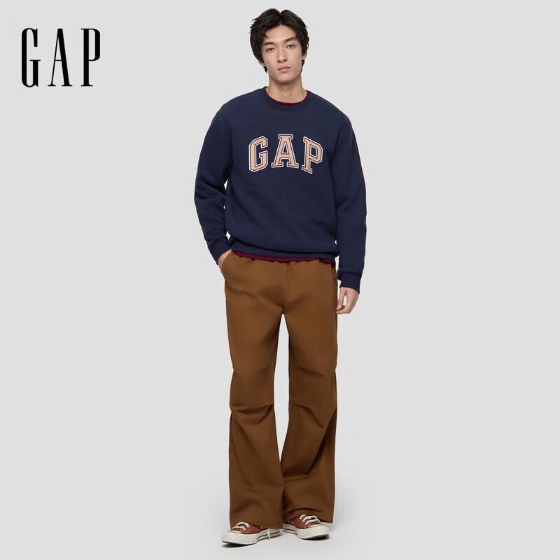 Gap Unisex 787440 Heavy Fleece Logo Crewneck Sweatshirt