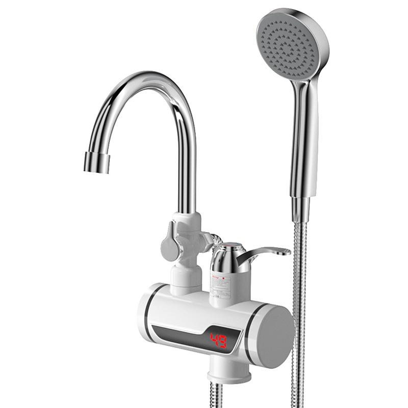 Instant Electric Water Heater Faucet for Bathroom - Rapid Heating in 3 Seconds