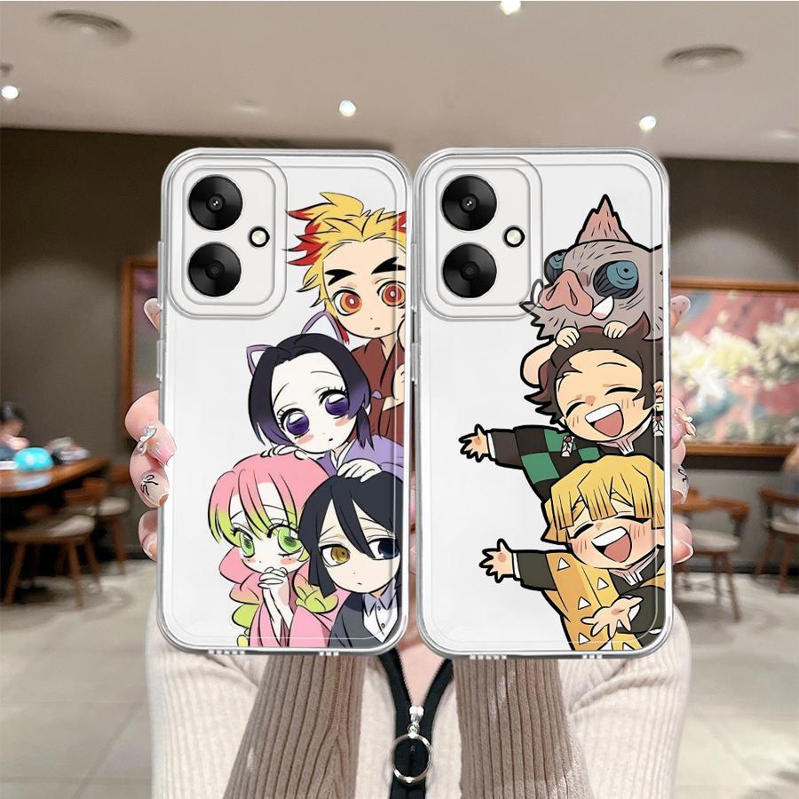 D-Demon S-Slayer Case for Xiaomi Poco X3 Pro X3 NFC Soft Phone Cover