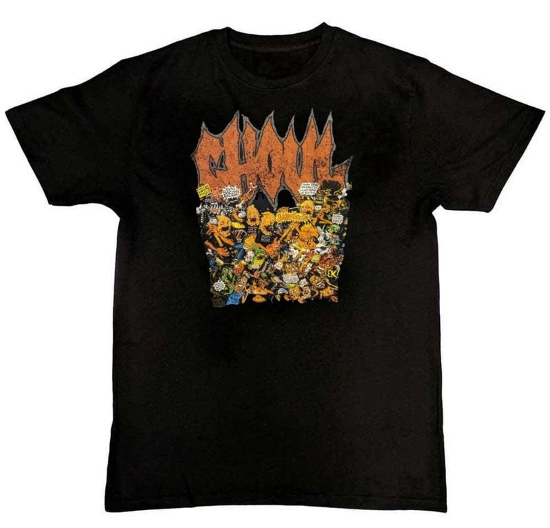 Ghoul Splatterthrash Graphic Print Unisex T-Shirt M