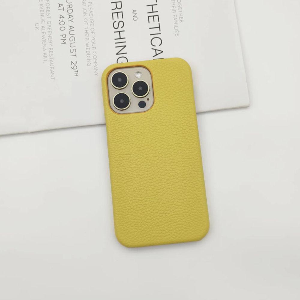 The new lychee pattern is suitable for 15/17 Apple mobile phone case, half pack of 16pro/16promax mobile phone case.