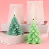 Personalized Scented Candle Mold Christmas Tree Mold, Silicone for Making Plaster And Resin Crafts, Nonstick Crafting 3D Holiday Festive Home
