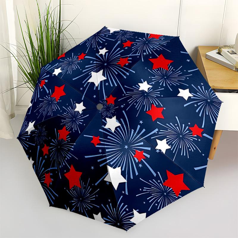 1pc Automatic Open/Close Umbrella with Automatic Folding - Automatic Operation, Portable Compact Travel Umbrella Suitable for