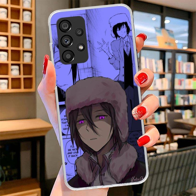 Bungo Stray Dogs Manga Phone Case For Samsung Galaxy A17 A37 A57 A16 A26 A36 A56 A15 A25 A35 A55 A14 A24 A34 A54 A13 A23 A33 A53