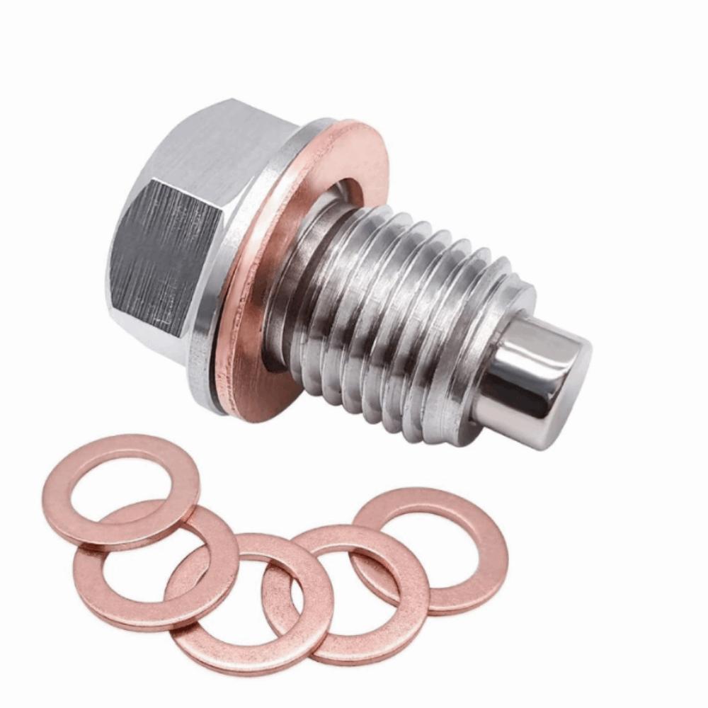 M12 M14 M16 M18 M20 Magnetic Oil Pan Plug Oil Drain Sump Nut Motorcycle Maintenance