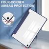 For Samsung Galaxy Tab S10 FE+ Case Clear Acrylic Leather Tablet Cover Support Auto Sleep/Wake