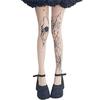 Atmungsaktive Spinnennetz-Design-Strumpfhosen für Damen Bequemes elastisches Nylonmaterial Perfekt für den täglichen Gebrauch