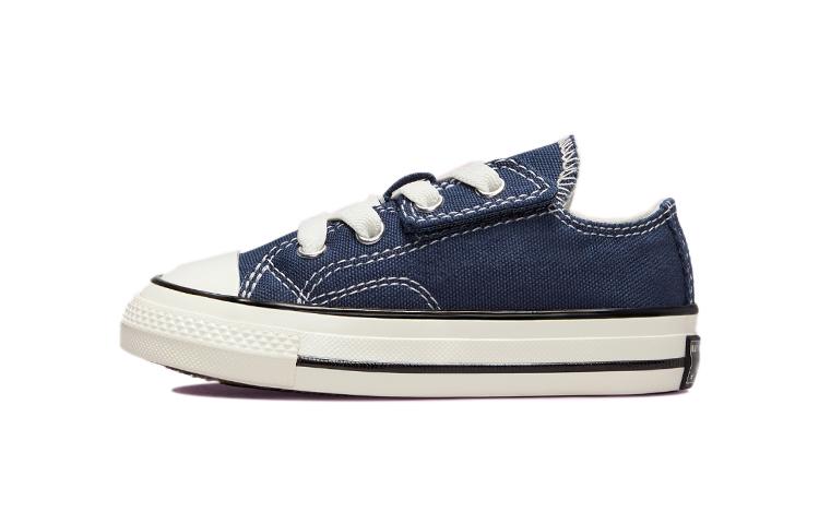 Converse 1970-х годов Устойчивые к истиранию Устойчивые к истиранию Низкие холщовые кеды Для младенцев и малышей 772888C 23