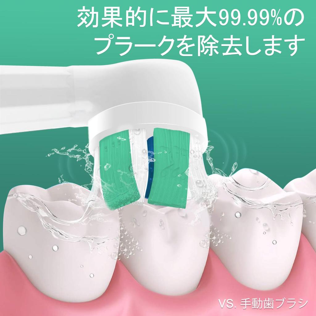 iO Replacement Compatible with iO Electric Gentle Ultimate Supply White Oral-B Brushes, Oral-B 2/3/4/5/6/7/8/9/10 Toothbrushes, Care, Clean, 2-Year (8