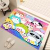 squishmallows Print Area Rug - Soft,Washable Non-Slip Indoor Mat,Living Room,Home Office Decorative Rug