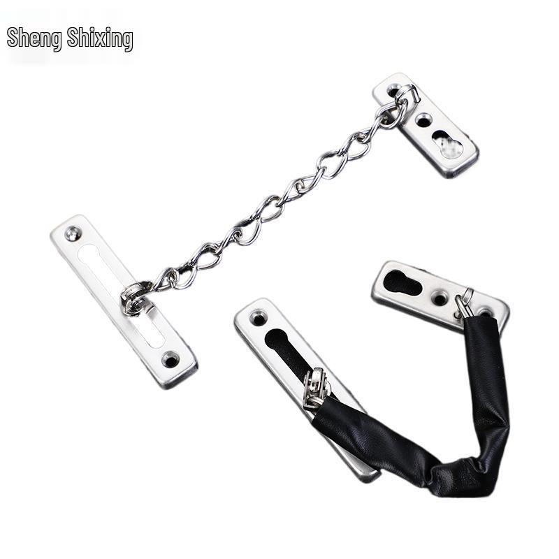 Stainless Steel Anti-Theft Door Chain Lock for Bedroom & Hotel