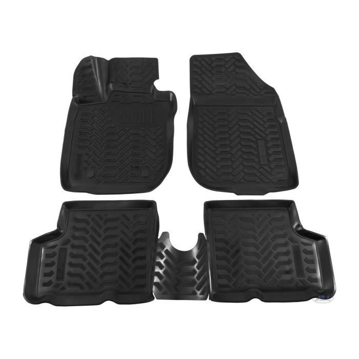 Tapis de sol - 3D EXCLUSIVE - Duster - Caoutchouc - 4 pièces - Compatible 2010-2014