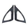 For Kia K3 Forte - A Post Speaker Frame Cover Trim Carbon ABS Style 2PCS