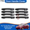 Car Decoration Door Handle Cover For Toyota Prius XW30 Zvw30 Zvw35 2010-2015 Cars Accessories Exterior Styling Upgrade