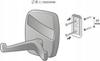 Double wall coat rack Oregon chrome