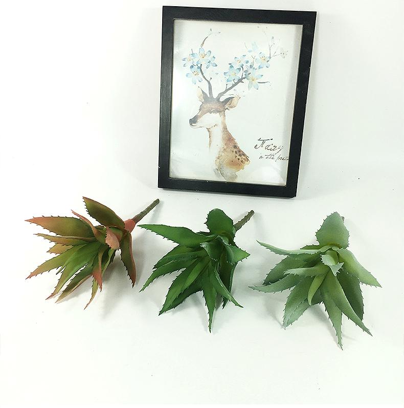 Huashe Red Air Succulent: Creative Faux Green Plant for Home Décor