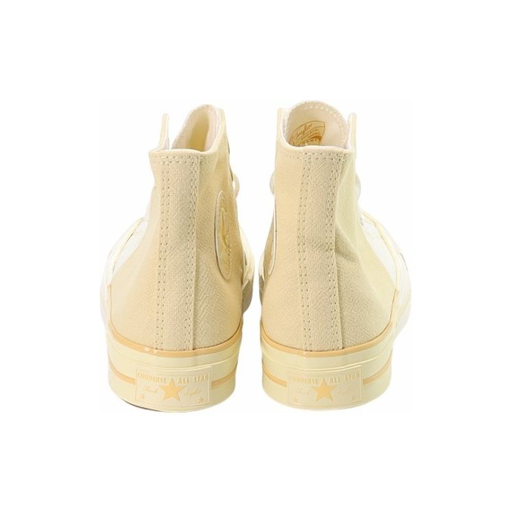 Converse 1970s Chuck Taylor All Star Comfortable Versatile Mid-Top Canvas Shoes Unisex Sneakers White Yellow A00541C
