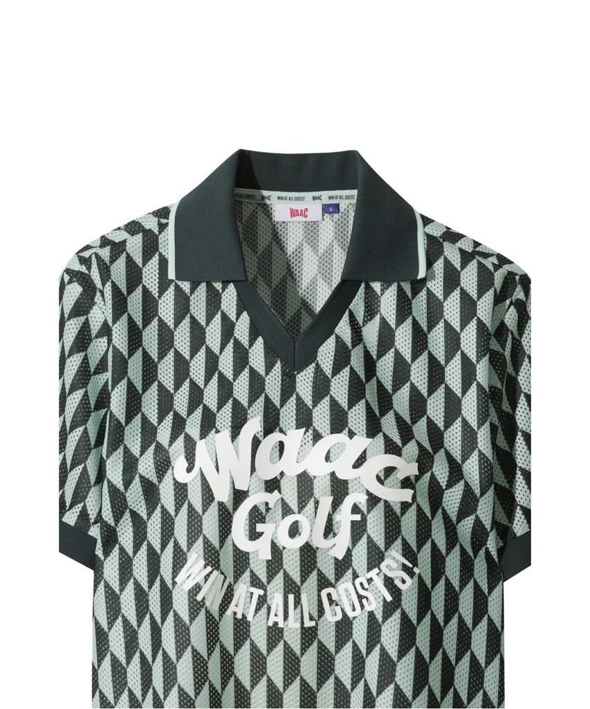 WAAC Athletic Optic Block Over Fit Polo Wltcm26402Mix
