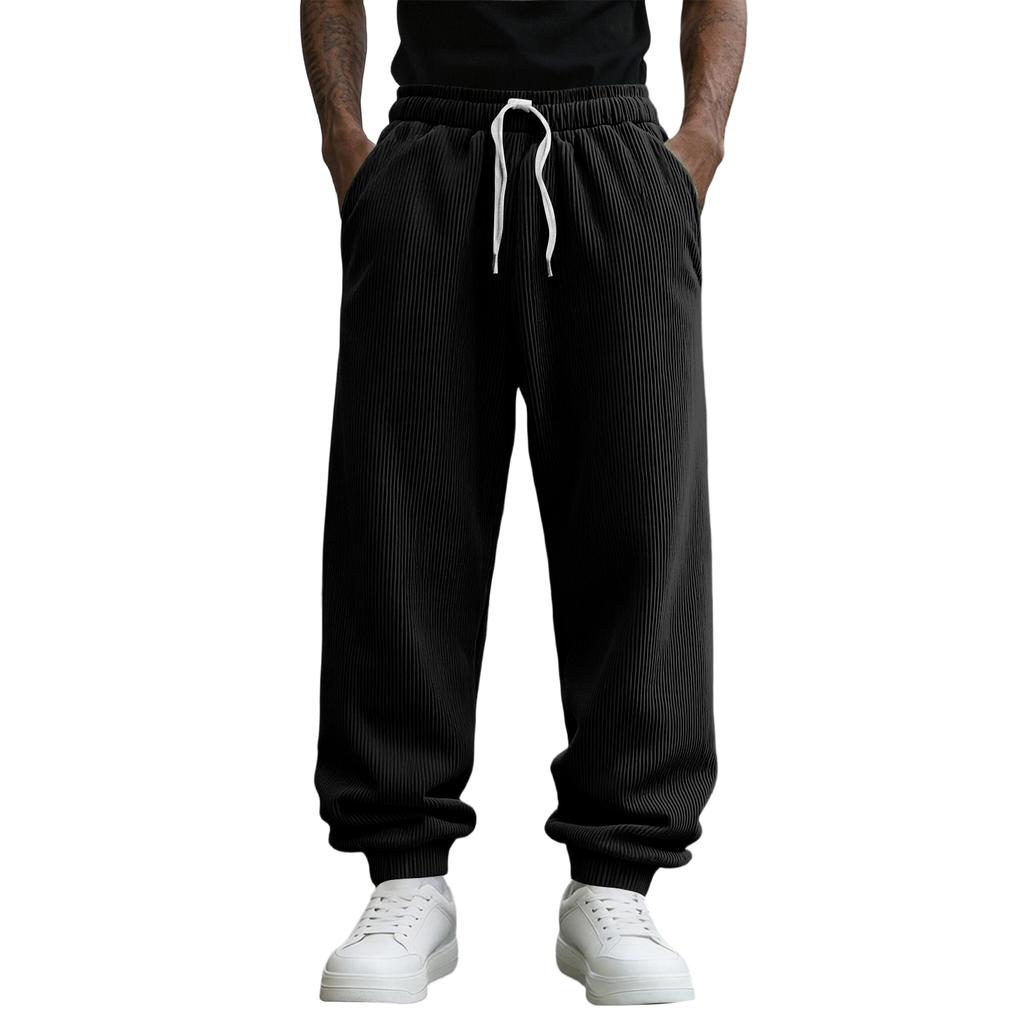 Men's Color Loose Sweatpants Men's Casual Fashion Sweatpants
