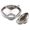 Wide Mouth Liquid Funnel for Jars Stainless Steel Canning Funnels Flask Filter for Oil Wine Water Spices Kitchen Tools Gadgets