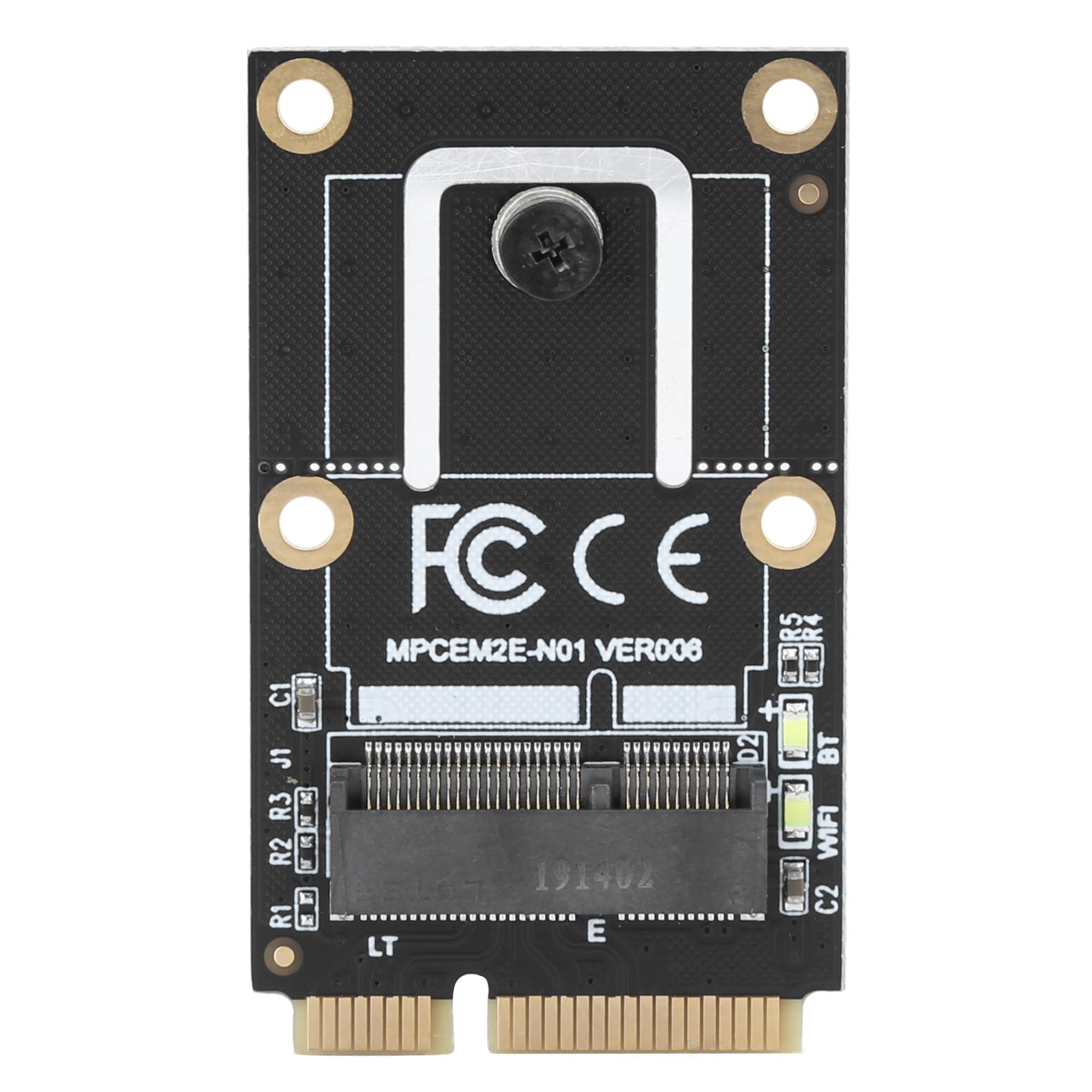

Міні PCIE (PCIeUSB) Адаптер для M.2 Wifi Bluetooth для Intel AX200 9260 8265 8260 Wireless Wlan Card білий