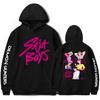 Autumn and Winter New Men's and Women's Hoodies Kpop Demon Hunter Movie Sweatshirts Warm Hooded Pullover Fashion Men's Printed Top