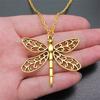 Golden Animals Plants Nature Themed Pendant Antique Color Metal Men Collar Necklace Best Seller