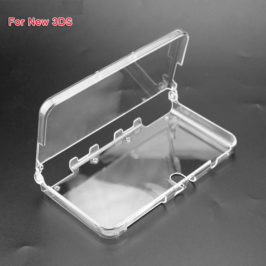 JCD 1pcs Plastic Clear Crystal Protective Hard Shell Skin Case Cover For 3DS/New 3DS/New 3DS XL LL/NDSL/NDSI Console