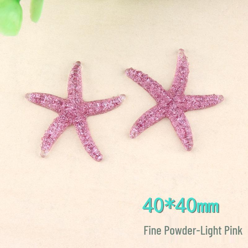 Starfish Resin Accessory Kit: Phone Case, Hair Clip, DIY Ocean Clog Patches
