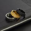 8mm New Fashion Stainless Steel Rotatable Ring for Men