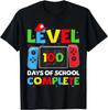 Level 100 Days Of School Complete Video Game 100th Day Boys Gift Unisex T-Shirt
