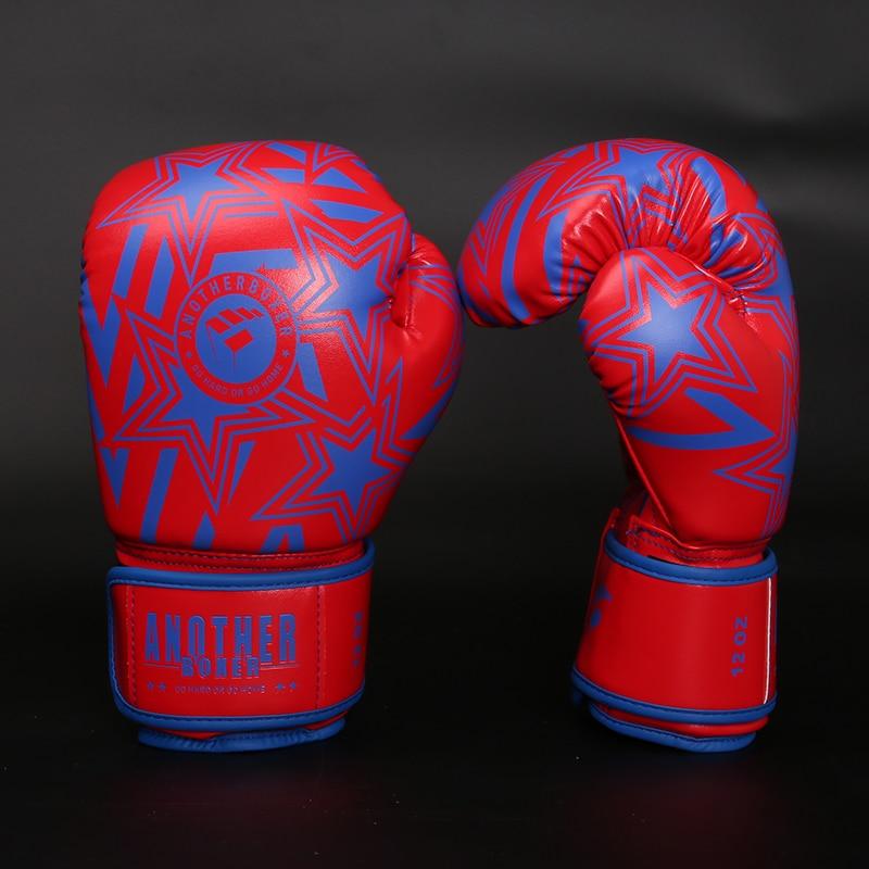 Starpro Gants De Boxe Enfant – 6 Ou 8 Oz – Cuir Synthétique PU – Noir/Rouge – Rembourrage Mousse IMF