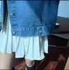 Korean Style Embroidered Loose Denim Jacket for Autumn/Winter