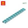 Non-Toxic 61Pcs/Lot 4477 1X10 Thin Building Block Moc Accessories Compatible With Brick Children Toys Gift Box