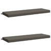 2 Piece Bench Cushion Set SOEST 2 Pcs. 100percent  Polyester Gray