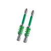 2Pcs High Strength Nonslip Drill Bit 6.35mm with Spring Loaded Feature Antislip for Electrician Tool Fastening
