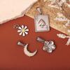 Waterproof DIY Stainless Steel Charms Pendants - Crystal Enamel Designs | Durable  Jewelry Charms for Necklaces & Gifts