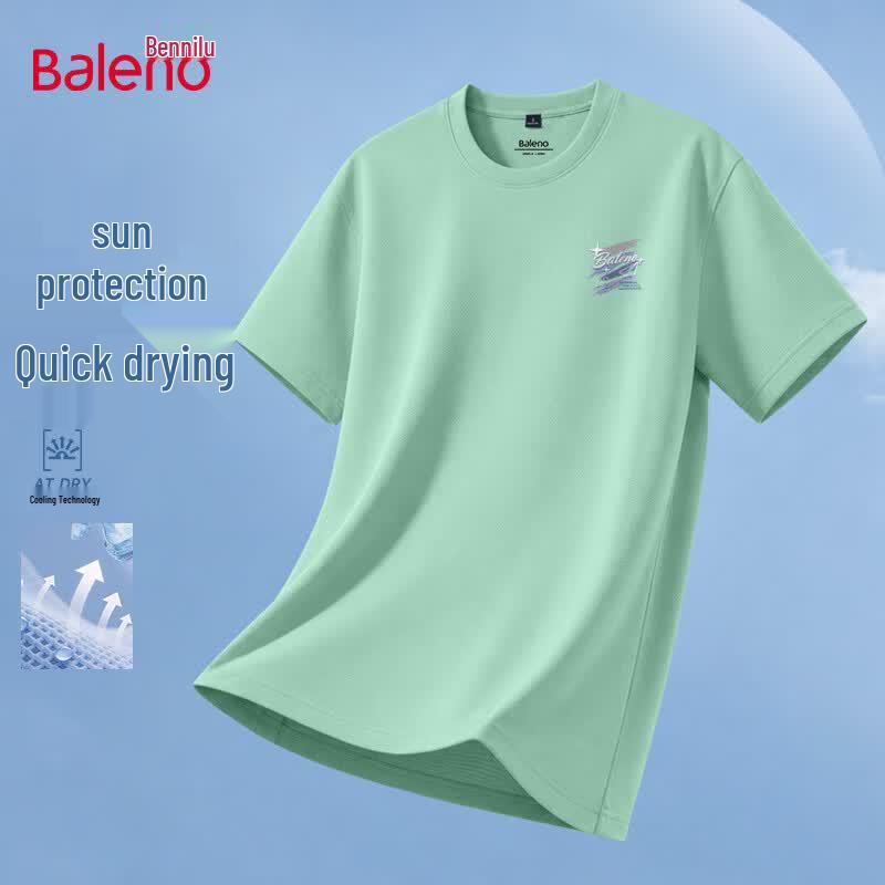 Baleno Men s JPB Blue Star Script Cool-Touch Short Sleeve T-Shirt 2XL