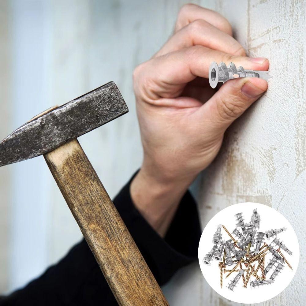 54pcs Fastening Screw Assortment Kit Self-Drilling Wall Screws Set Home Improvement