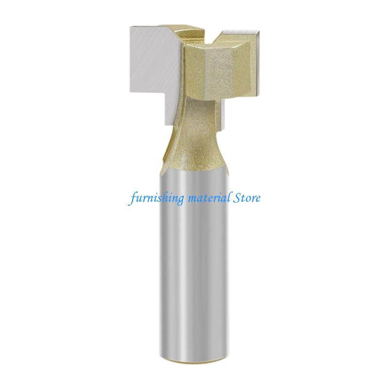Y5GD Industrial Golden Bullnose Pull Cutter Mixture Drill TERM Slot Access Bit For Woodworking 45# Steel