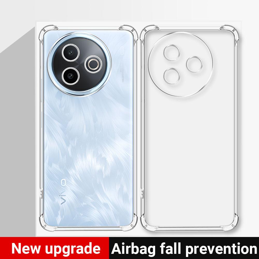 Coque For Vivo Y39 5G V2436 Case Clear Silicone Soft Phone Case For Vivo Y300i VivoY39 Funda Transparent Shockproof Airbag Cover
