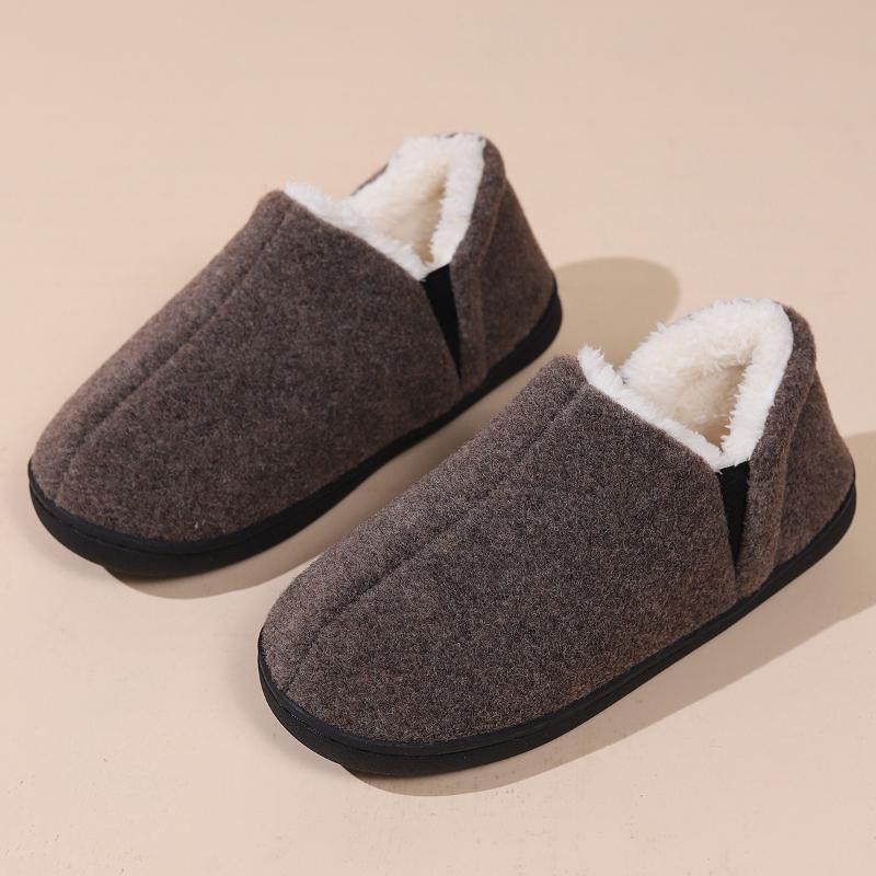 WinterCotton Slippers Indoor Warm Fuzzy Casual House Shoes Memory Foam Slippers Outdoor Comfortable Fashion Antiskid Plush Shoes